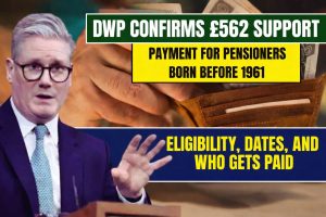 DWP Confirms £562 Support Payment for Pensioners Born Before 1961 – Eligibility, Dates, and Who Gets Paid
