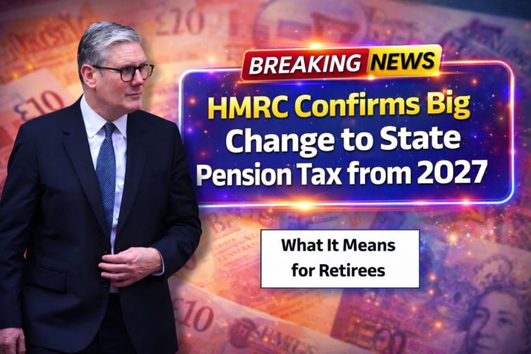 HMRC Confirms Big Change to State Pension Tax from 2027 – What It Means for Retirees