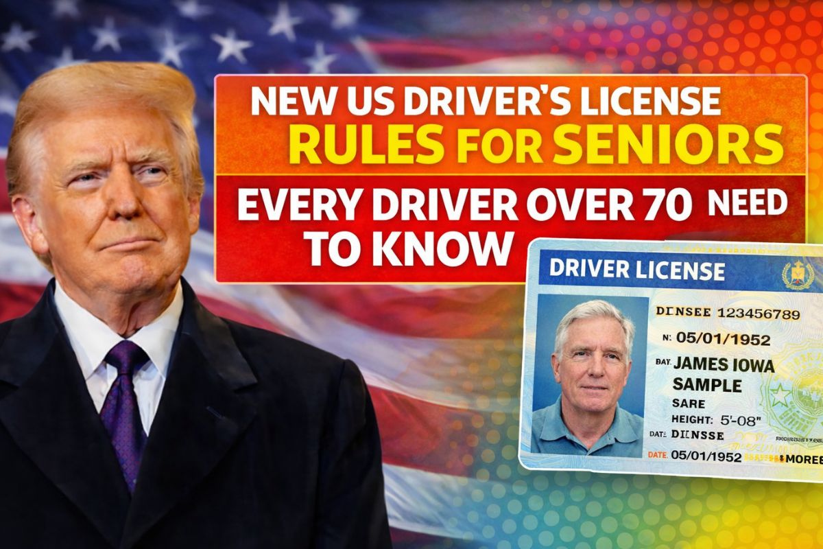 New US Driver’s License Rules For Seniors – Every Drivers Over 70 Need To Know