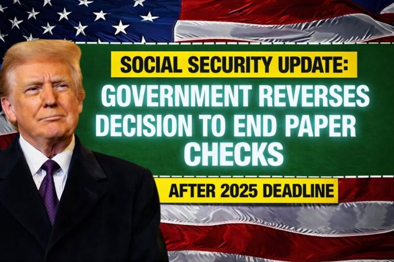 Social Security Update: Government Reverses Decision to End Paper Checks After 2025 Deadline