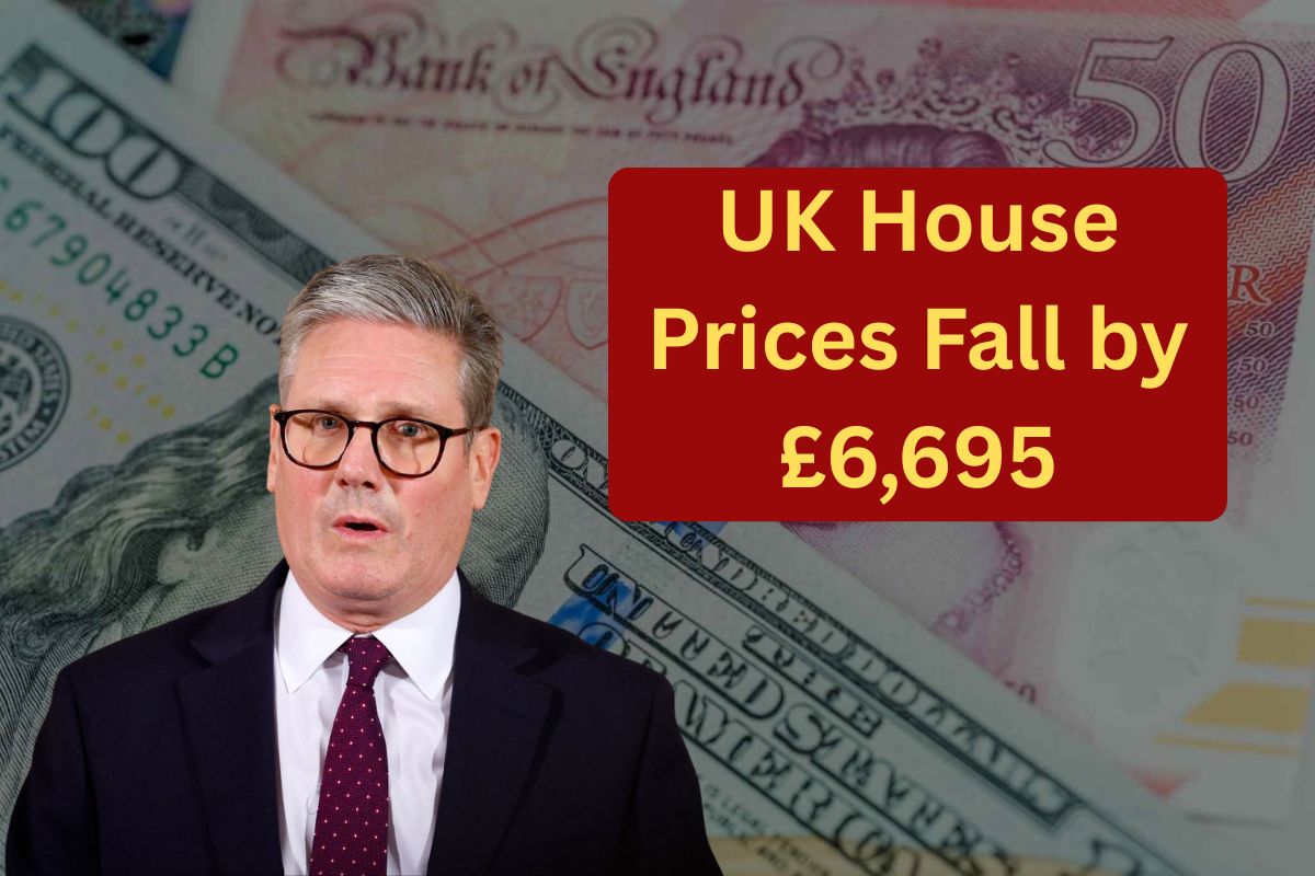 UK House Prices Fall by £6,695 – Market Eyes Interest Rate Cuts for Rebound