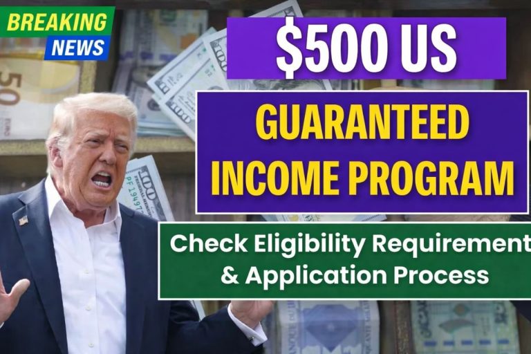 Who Qualifies for the First U.S. Guaranteed Income Program Paying $500 a Month