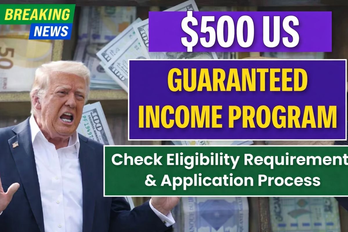 Who Qualifies for the First U.S. Guaranteed Income Program Paying $500 a Month